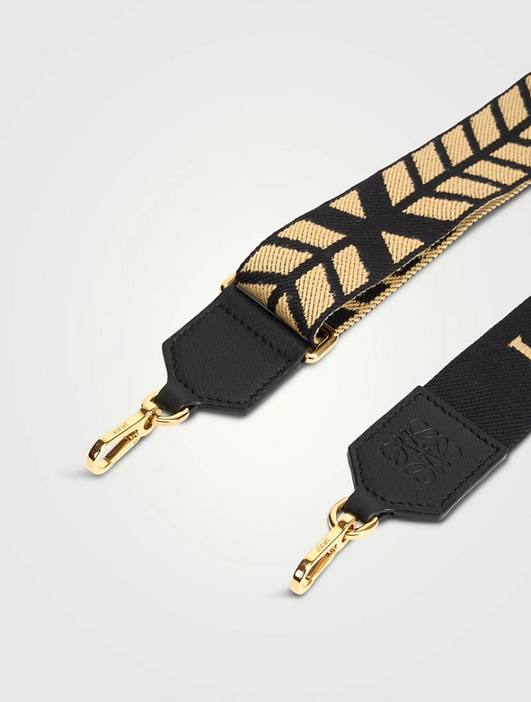 Loewe x Paula's Ibiza Webbing Arrow Strap