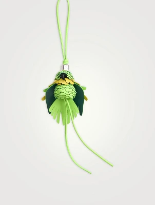 Loewe x Paula's Ibiza Leather Parrot Charm
