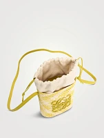 Loewe x Paula's Ibiza Anagram Iraca Crossbody Bag