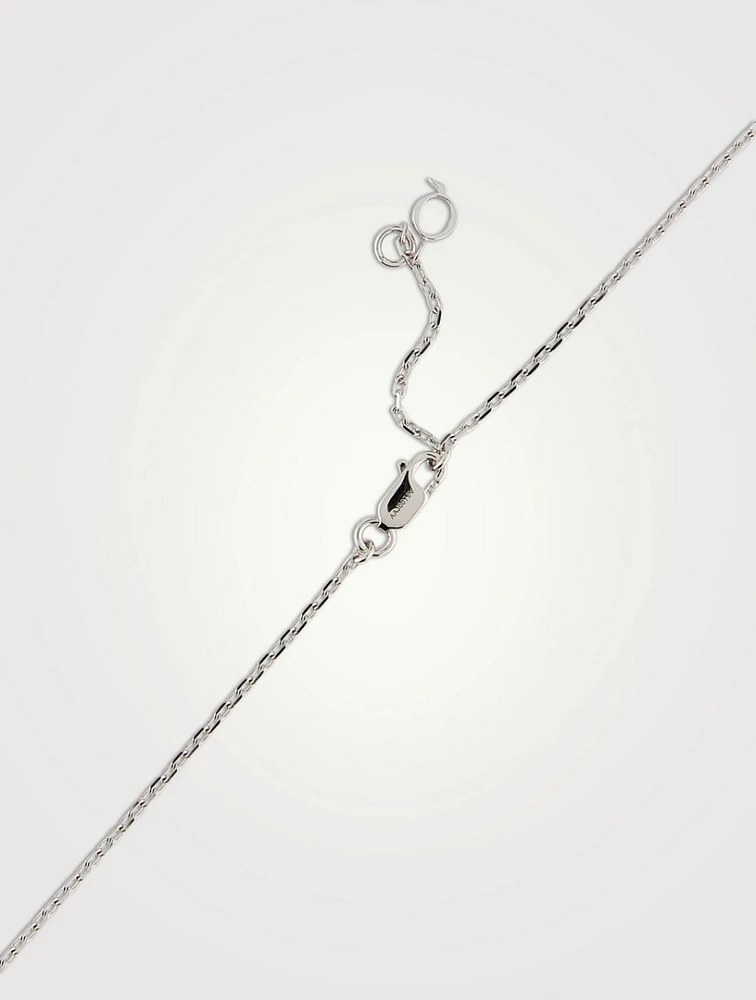 Wulu 18K White Gold Pendant Necklace