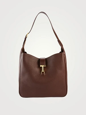 Large Monarch Leather Shoulder Bag