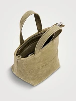 Mini Punch Canvas Crossbody Tote Bag