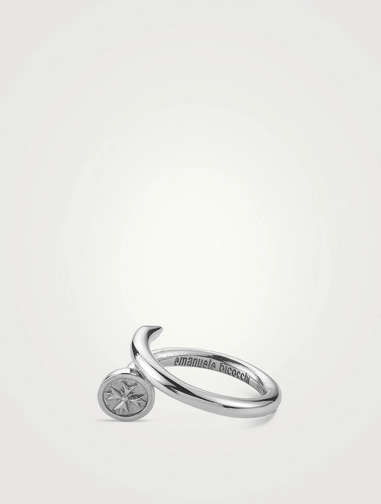 Crest Spiral Ring