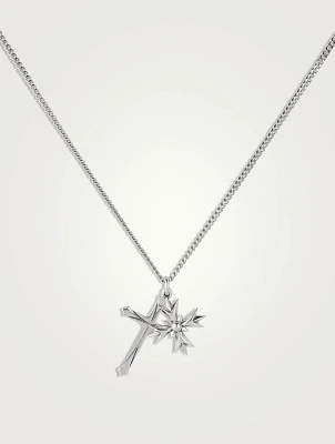 Crest And Cross Necklace