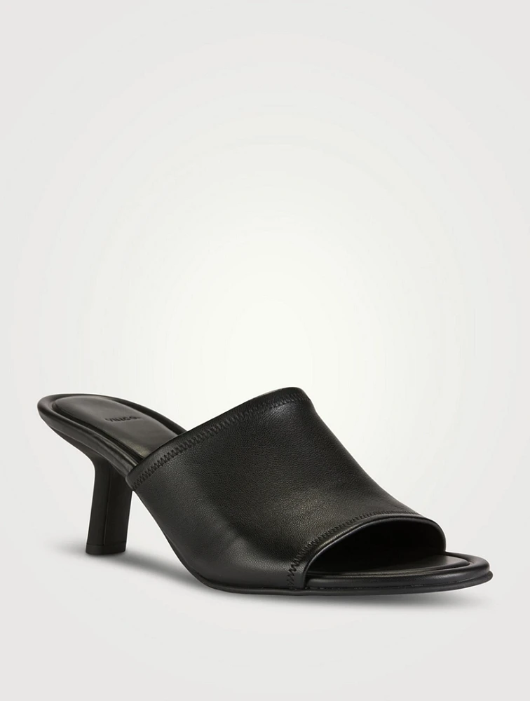 Joan Leather Mules