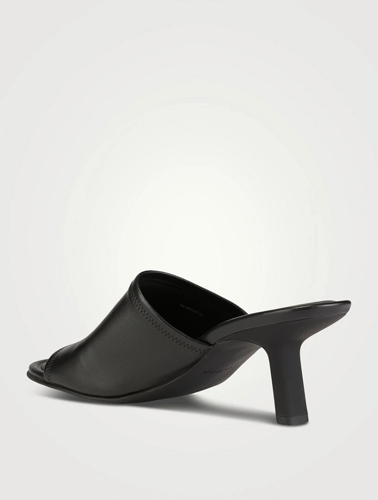 Joan Leather Mules