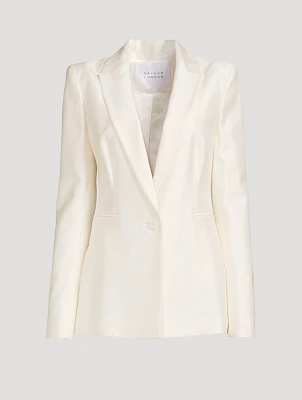 Sorrento Satin Blazer