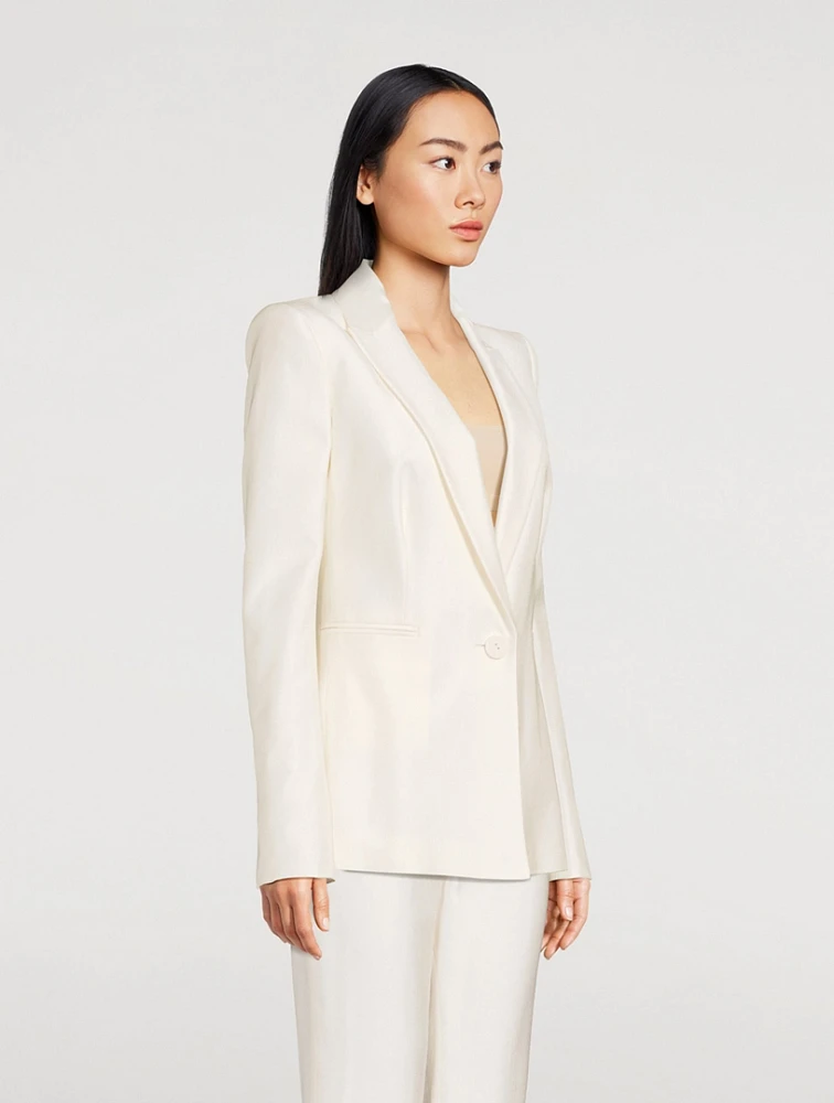 Sorrento Satin Blazer