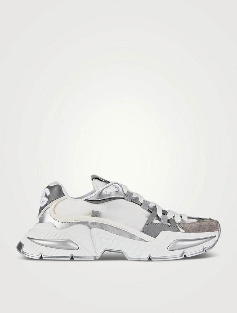 Airmaster Mixed-Material Sneakers