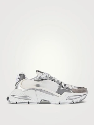 Airmaster Mixed-Material Sneakers