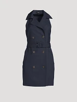 Double-Breasted Trench Dress