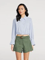 Blythe Cropped Shirt