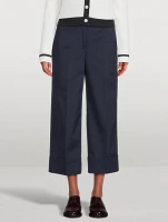 Straight-Leg Trousers