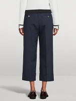 Straight-Leg Trousers