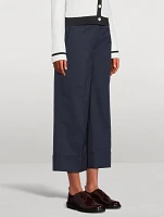 Straight-Leg Trousers