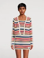 adidas x KSENIASCHNAIDER Stripe Jacquard Cardigan