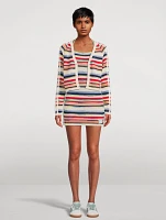 adidas x KSENIASCHNAIDER Stripe Jacquard Cardigan