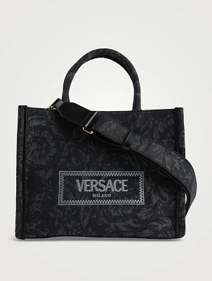 Small Athena Barocco Jacquard Tote Bag