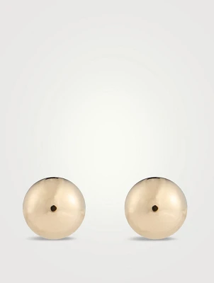 Anzie X Mel Soldera 14K Gold Ball Stud Earrings
