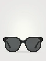 Square Logo Sunglasses