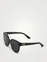 Square Logo Sunglasses