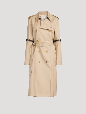 Hybrid Double-Breasted Trench Coat