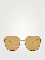 Metal Square Sunglasses