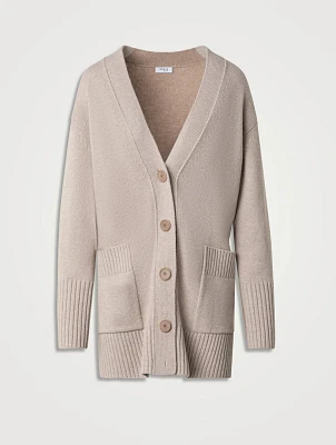 Wool Cashmere Cardigan
