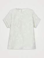 Short-Sleeve Blouse Eco Flora Print