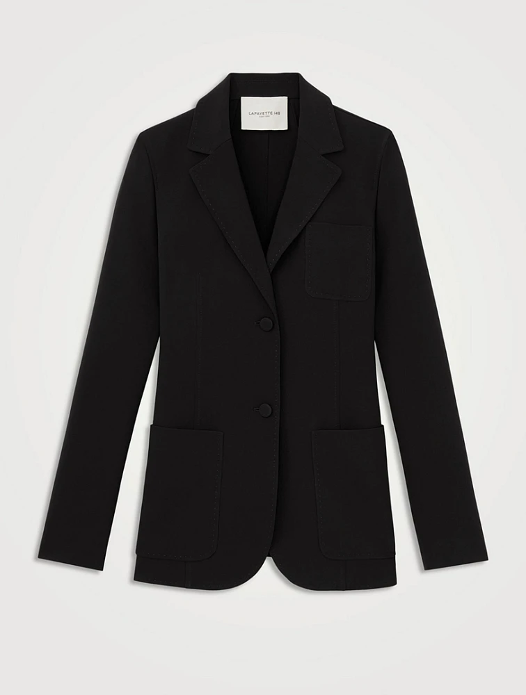 Finesse Crepe Blazer