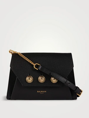 Emblème Leather Clutch