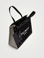 Medium B-Army Canvas Tote Bag