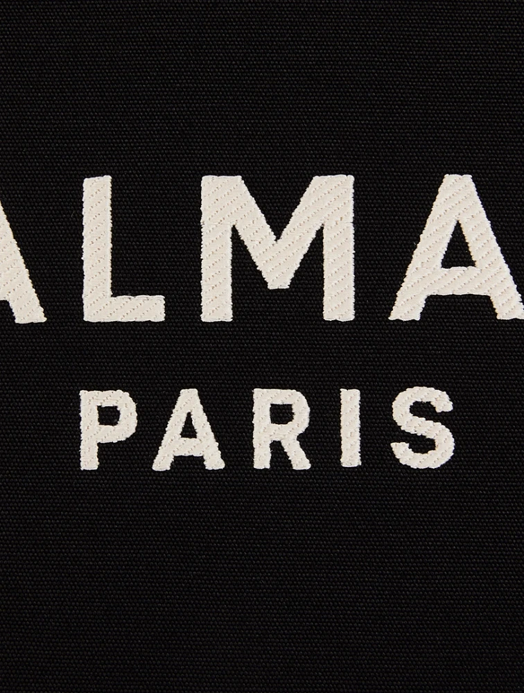 Medium B-Army Canvas Tote Bag