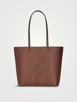 Medium Essential Paisley Jacquard Tote Bag