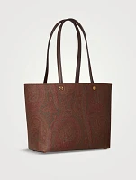 Medium Essential Paisley Jacquard Tote Bag