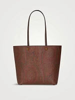 Medium Essential Paisley Jacquard Tote Bag