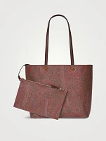 Medium Essential Paisley Jacquard Tote Bag