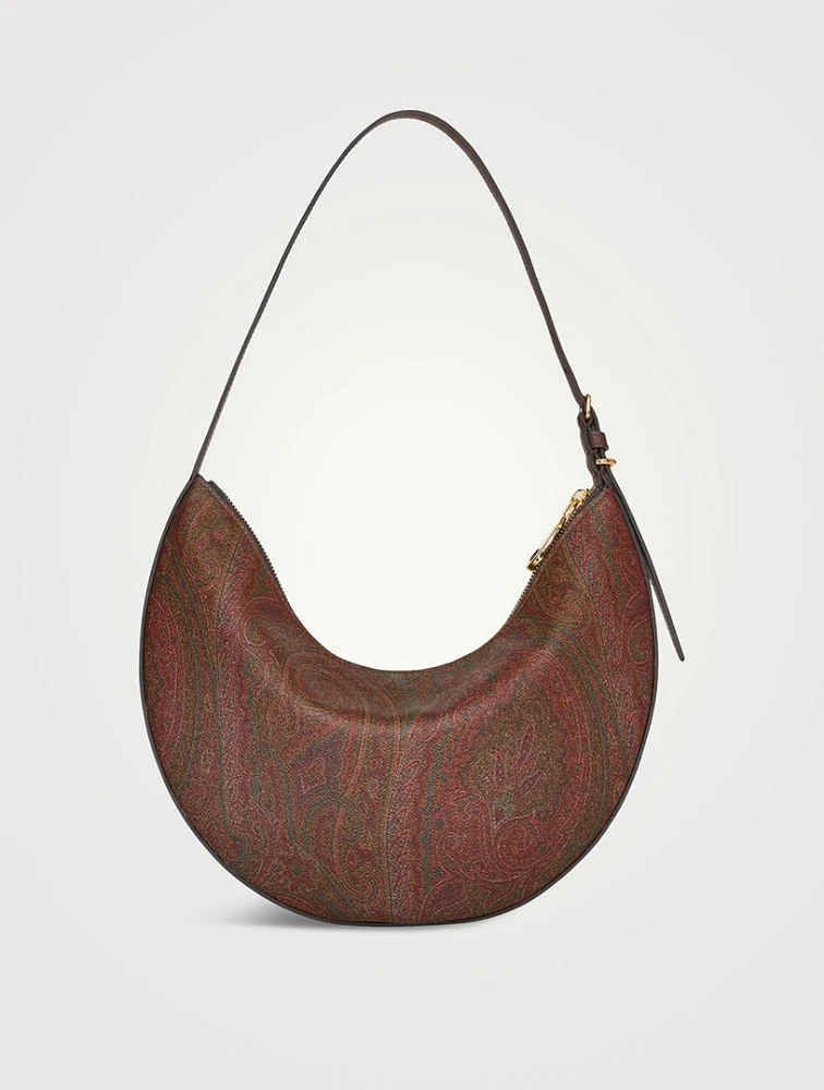 Medium Essential Paisley Jacquard Shoulder Bag