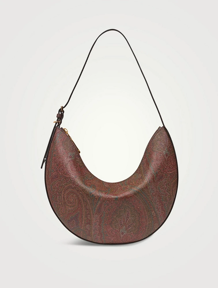 Medium Essential Paisley Jacquard Shoulder Bag