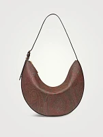 Medium Essential Paisley Jacquard Shoulder Bag