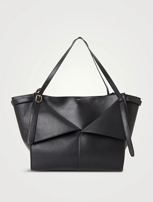 Belt Leather Tote Bag