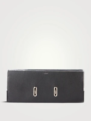 Binder Leather Clutch