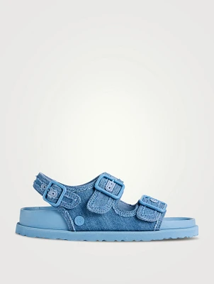 1774 Milano Denim Slingback Sandals