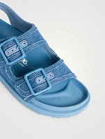 1774 Milano Denim Slingback Sandals