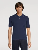 Cotton Short-Sleeve Polo