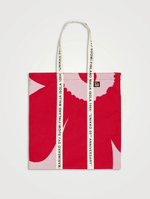 Midi Carrier Tote Bag In Unikko Print