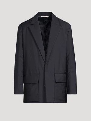 Wool And Mohair Padded Jacket