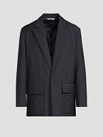 Wool And Mohair Padded Jacket
