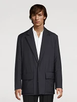 Wool And Mohair Padded Jacket