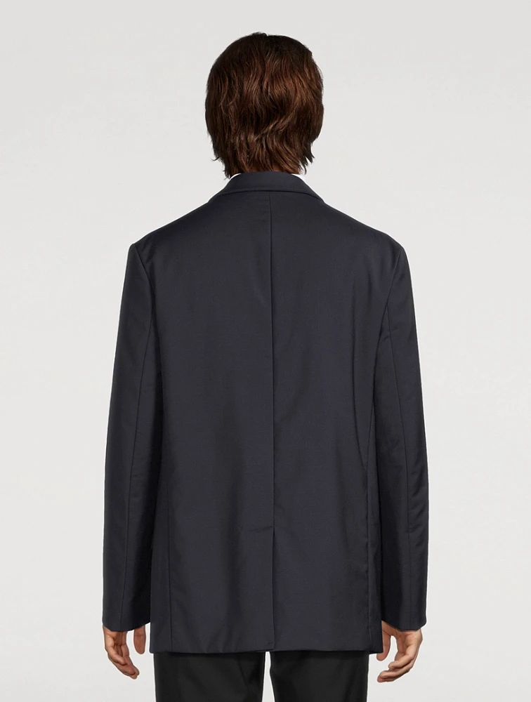 Wool And Mohair Padded Jacket